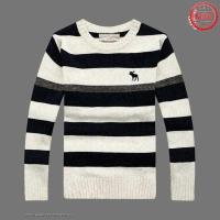 heren abercrombie and fitch crewneck truien gestreept wit Lightning Levering xvyer116